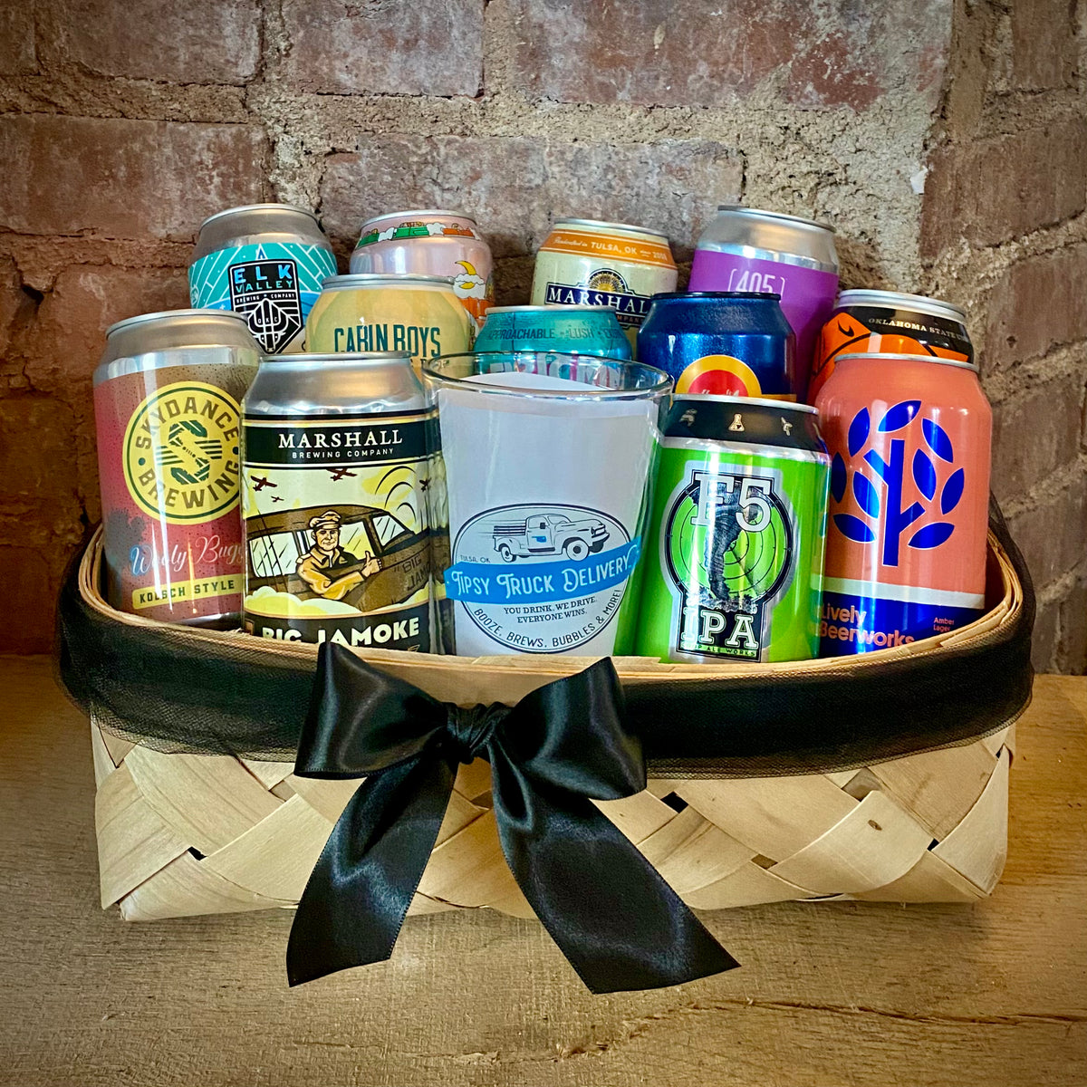 Craft Beer Gift Basket, Cheers For Beers Gift Box For Him