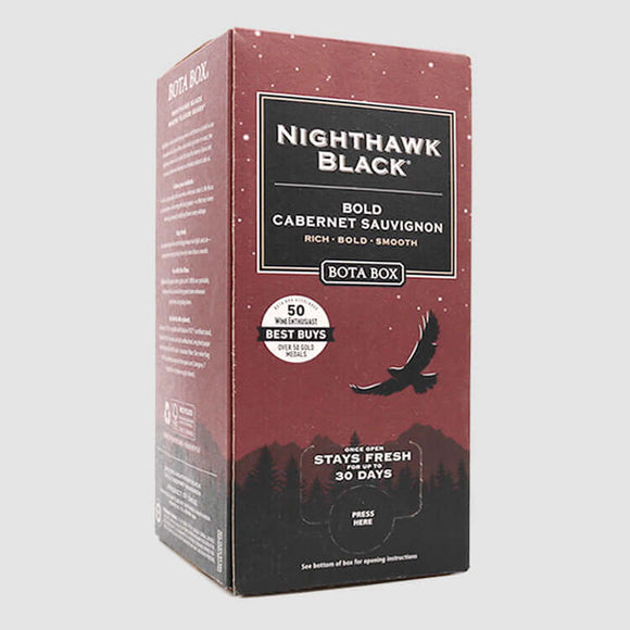 Bota Box Nighthawk Black Bold Cabernet Sauvignon