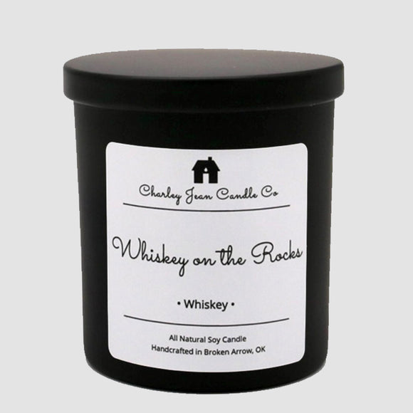 Charley Jean Candle Co. - Whiskey on the Rocks (12oz)