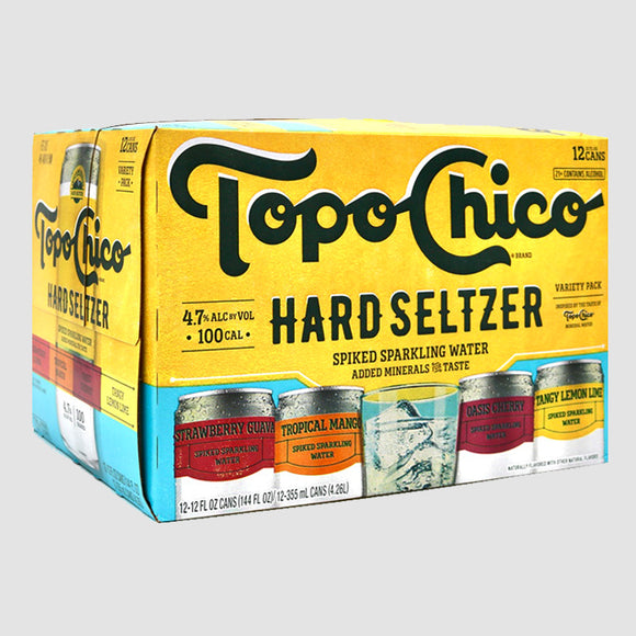 Topo Chico Hard Seltzer Variety (12-pack)