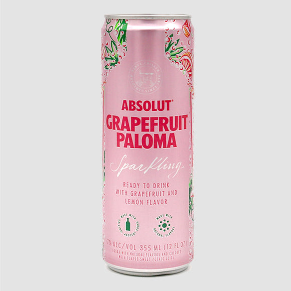 Absolut - Grapefruit Paloma Sparkling (4-pack)