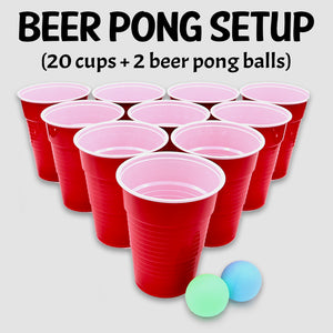 Beer Pong Setup