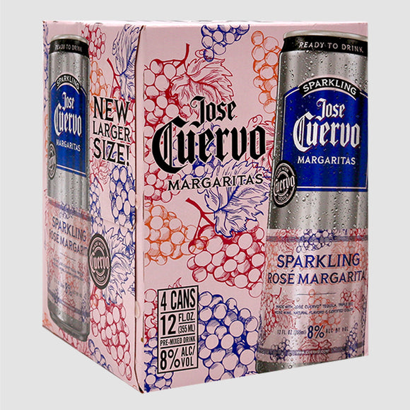 Jose Cuervo - Sparkling Rosé Margarita (4-pack)