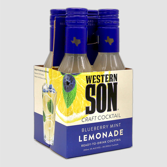 Western Son - Blueberry Mint Lemonade (4-pack)