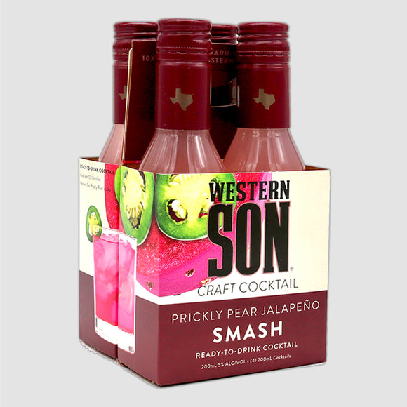 Western Son - Prickly Pear Jalapeño Smash (4-pack)